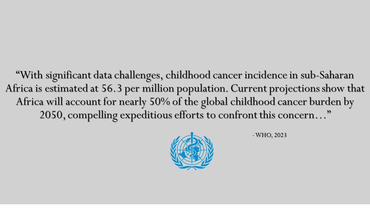 🩸🧬Biobanking and precision medicine hold the key to transforming the grim outlook of rising childhood cancer rates in Africa 🌍. #africanbiobank #WHO #precisionmedicine