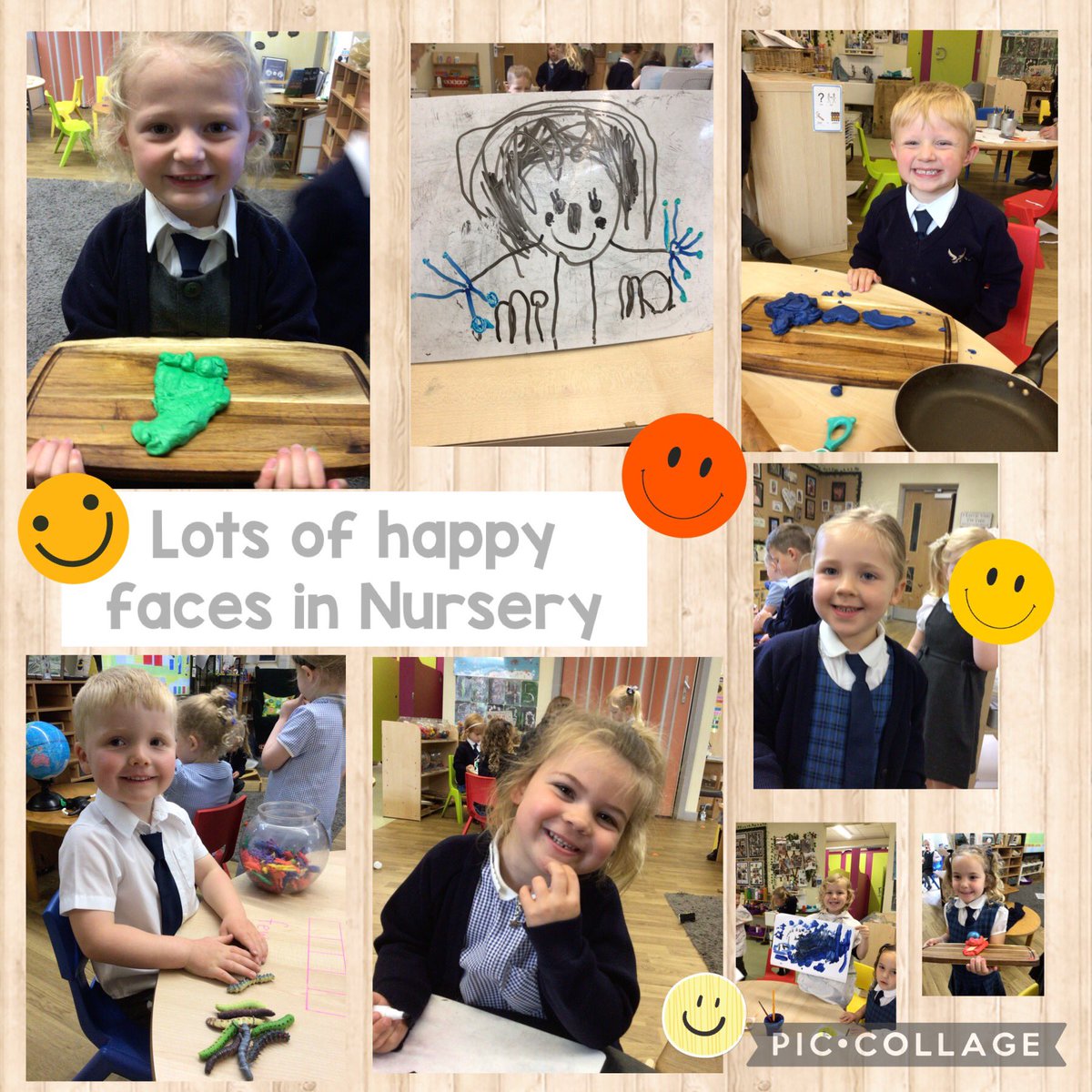 What a wonderful day we’re having in Curious Creators! ☺️
What makes us happy?  #PSED What makes you happy? 😊
#EYFS #FS1