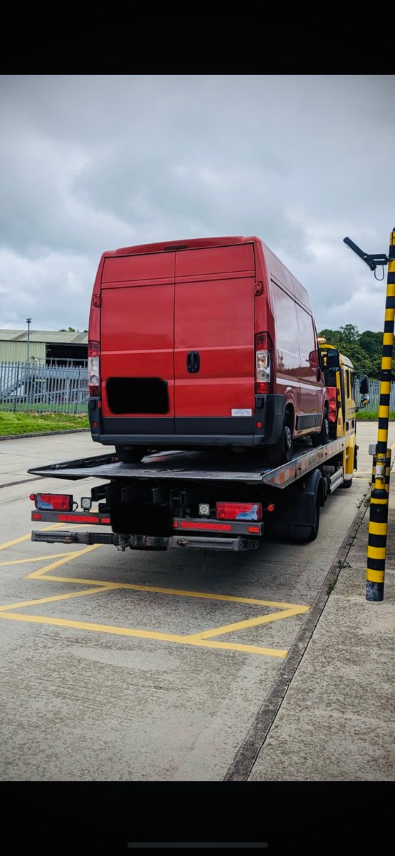 The mobile mechanic takes wheels off vehicles as the day job, #RPU have taken his van off the road instead after checks revealed an expired driving licence and no insurance. Vehicle #Seized