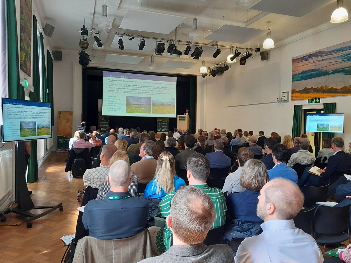 The National Park's Green Finance Summit is well under way. Over 130 people are gathering today to discuss innovative solutions to the biodiversity crisis 🦎🦋 A day of collaboration and forward thinking. #NationalParks #greenfinance