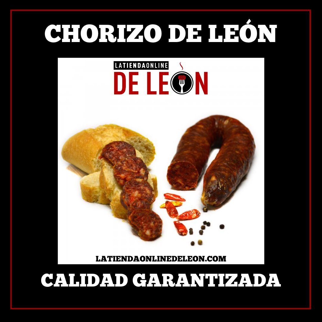 🏡No hay nada como llegar a casa y saborear el placer #gastronómico de una deliciosa rodaja de #chorizo de #León... Ese aroma irresistible y su #sabor inigualable.

🍽️Si aún no has probado el mejor chorizo de León, ¿a qué esperas?

latiendaonlinedeleon.com/es/comprar-cho…