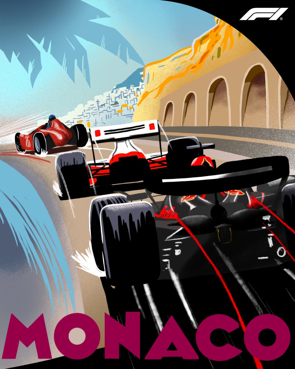 F1's tweet image. There's nowhere quite like Monaco ❤️

This year marks the 70th F1 world championship race around its famous streets 🤩

#F1 #MonacoGP