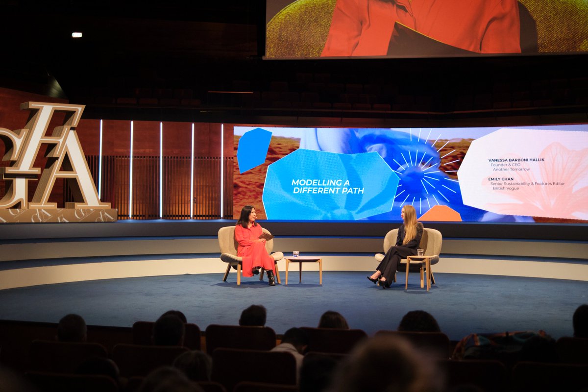 #GlobalFashionSummit: Copenhagen Edition 2024  

The 'Modelling a Different Path' panel explored how deep-rooted values can reshape fashion's relationship with nature, inspire a circular economy, and drive thoughtful leadership toward holistic sustainability.