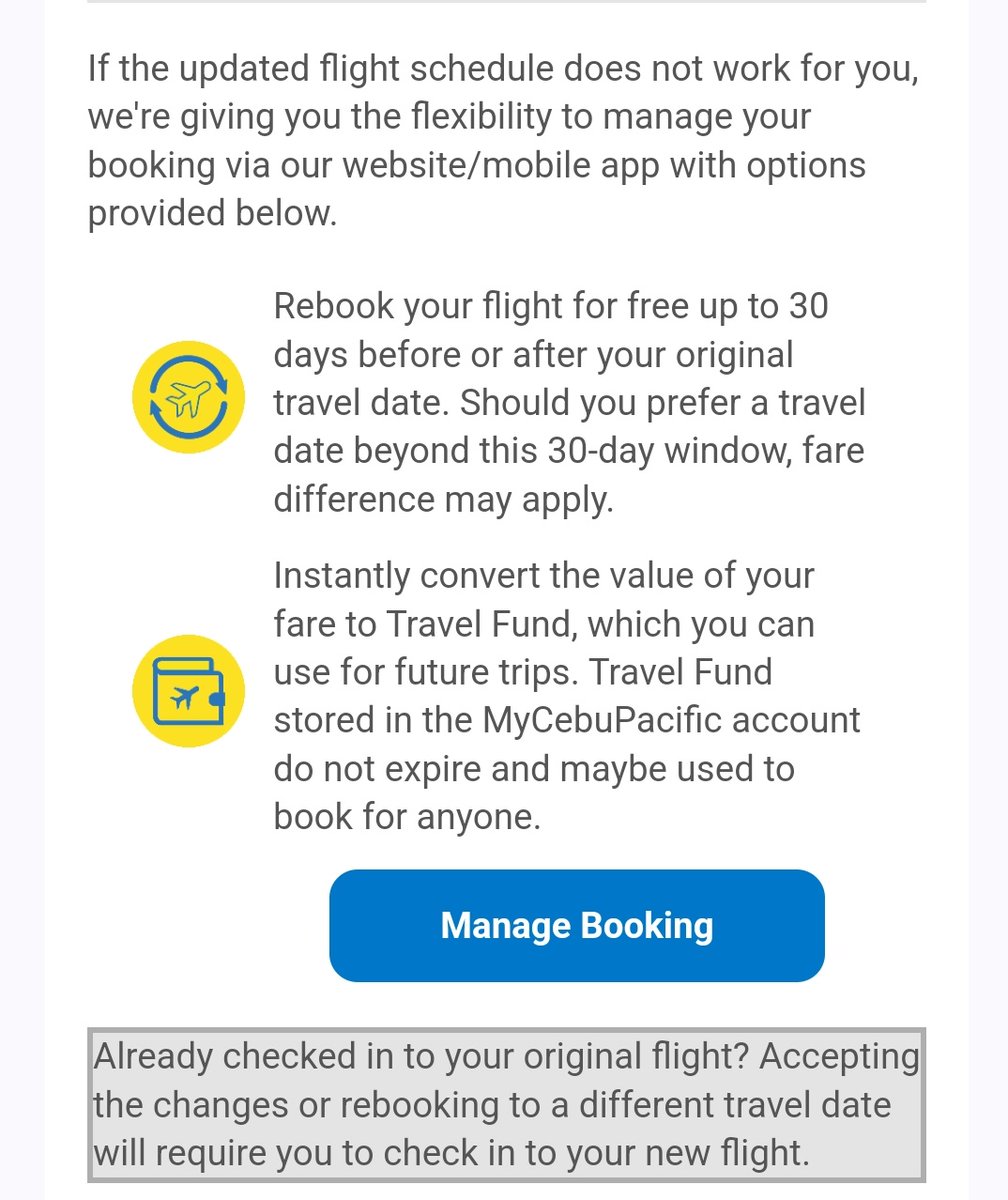 cebpac resched my flight. go basic lang ako tho but I can rebook ba talaga or convert it to travel fund? 

sino naka experience nito?