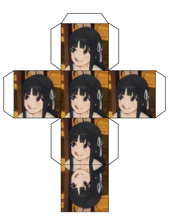 subarupics's tweet photo. for anyone who wants to make subacube themselves heres the template :P Also feel free to show me what you made in the replies LOL https://t.co/sihNR9oEmk