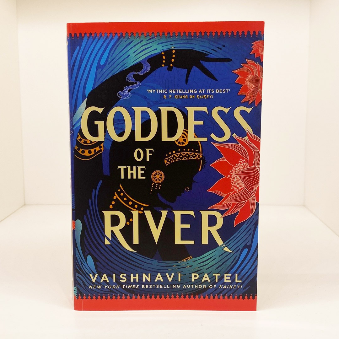 A river whose course will change the fate of the world. Vaishnavi Patel, New York Times bestselling author of Kaikeyi returns with Goddess of the River, a powerful reimagining of the story of Ganga, goddess of the river and her doomed mortal son. @VaishnaWrites