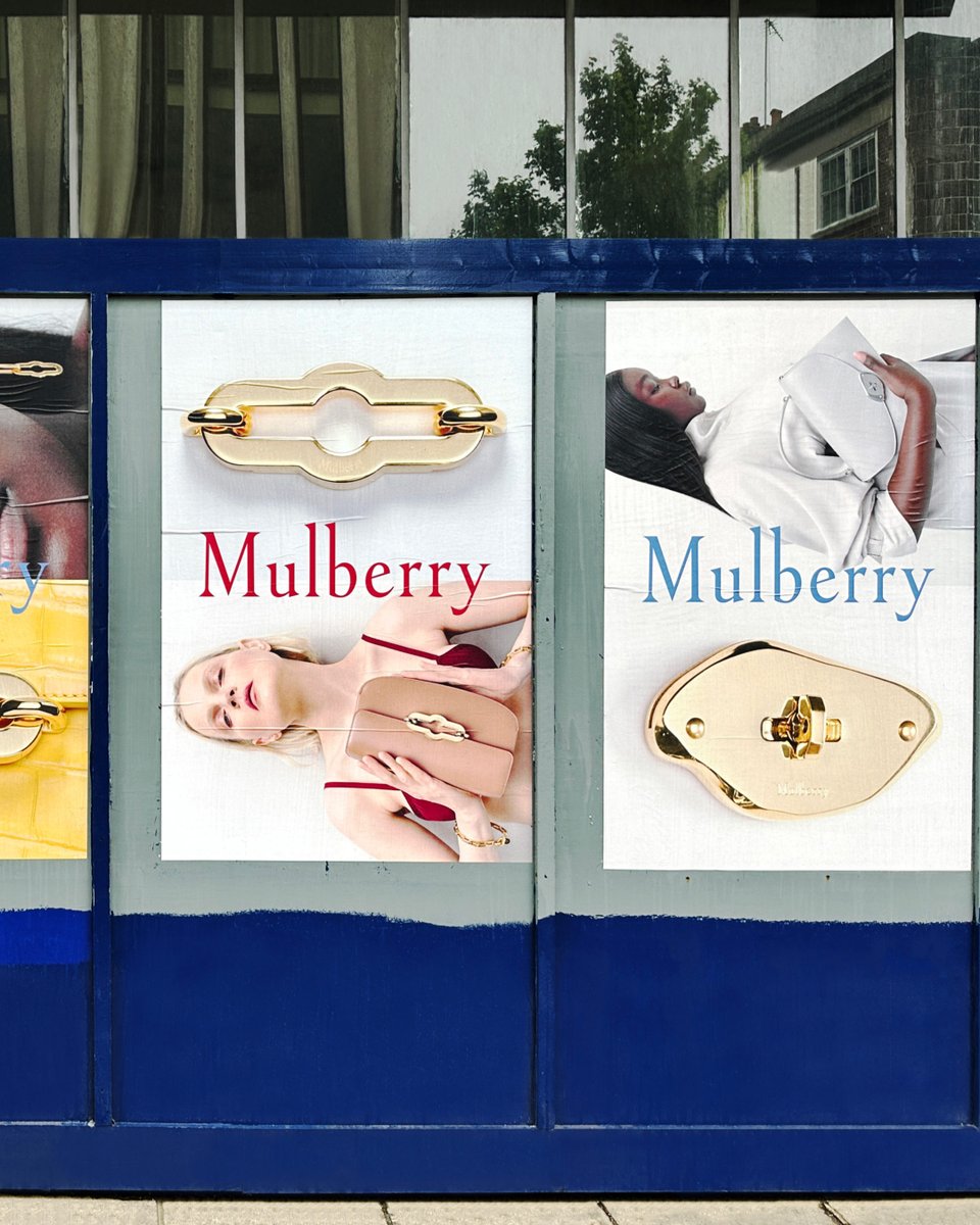 Spotted: our latest campaign on the streets of London.

Discover now: on.mulberry.com/4bbCYhP

#MulberryEngland