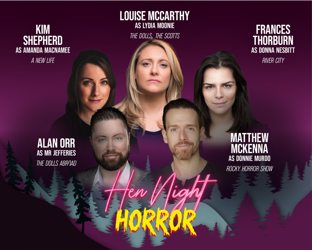 A musical comedy created by Gaiety panto favourites Fraser Boyle & Ali Cleland 😈 Hen Night Horror 📅 Tue 16 Jul 2024 🎟️ bit.ly/4dn9P4O A show that promises to put the willies right up ye! 🔞 Age Restriction: 16+ #musicalcomedy #whatsonayrshire #ayrgaiety