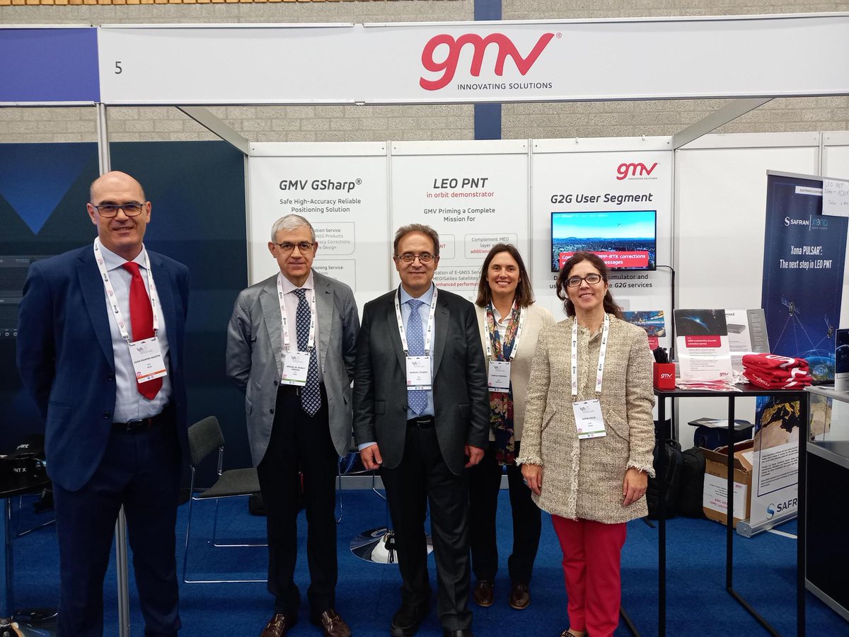 At #ENC2024! Discover #GMVGsharp, signal simulators, and G2G user receivers.

➕ Learn about our  participation in the #LEOPNT mission. Don't miss out!

#NavigationSolutions #GMVinnovation