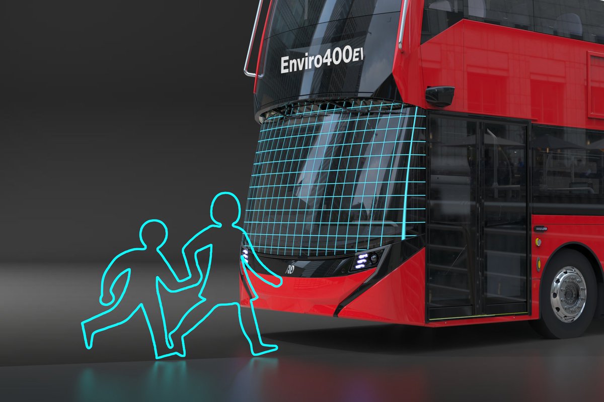 ⚡ Our next-generation Enviro400EV was the first bus to receive a positive result from independent head impact testing to the latest version of @TfL's Bus Safety Standard, demonstrating how our coherent vehicle design protects vulnerable road users. #LeadingtheZEvolution