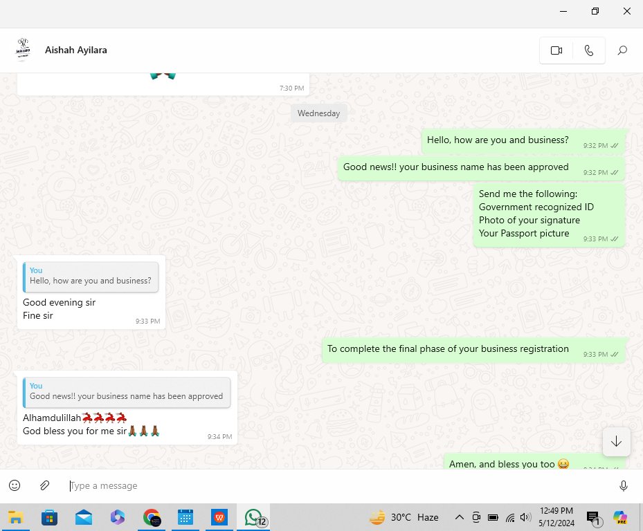 hisGaze's tweet photo. March &amp; April were extremely busy months for me, but they were also extremely rewarding. So, I facilitated FREE business registration for hundreds of businesses as well as set up Ads account for FREE. The appreciation messages were worth all the work. https://t.co/Aq2btIx5EQ