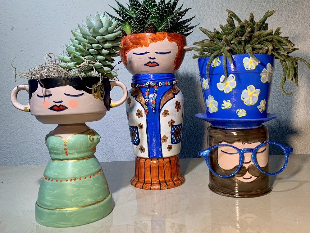Hou je van schilderen en heb je groene vingers? Dan kan je zaterdag 25 mei aanschuiven bij de workshop Green Heads met Caroline Ophuis van Studio Kunst &amp; Co. 
Van gebruikt servies, glas of plastic creëer je 2 originele Green Heads: goorsvictorie.nl/?p=12271
#greenheads #workshop
