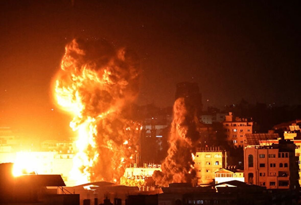 I am tired of trying to prove to the world that Palestinians are humans too. They are blowing up entire residential blocks killing countless women and children. Don't stop talking about Gaza.