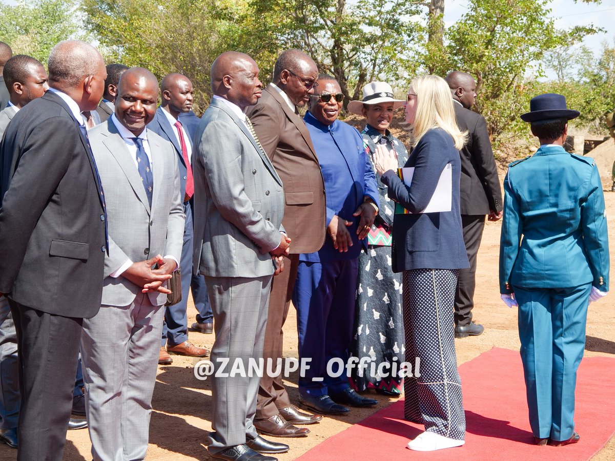 ZANUPF_Official's tweet photo. HIS EXCELLENCY PRESIDENT OF ZIMBABWE CDE E.D MNANGAGWA OFFICIATES AT THE GROUND BREAKING CEREMONY OF THE MOSI-OA TUNYA INTERNATIONAL CRICKET STADIUM AND ASSOCIATED FACILITIES

Live in Victoria Falls @ Masuwe Special Economic Zone for Tourism https://t.co/d61vxiqMrg