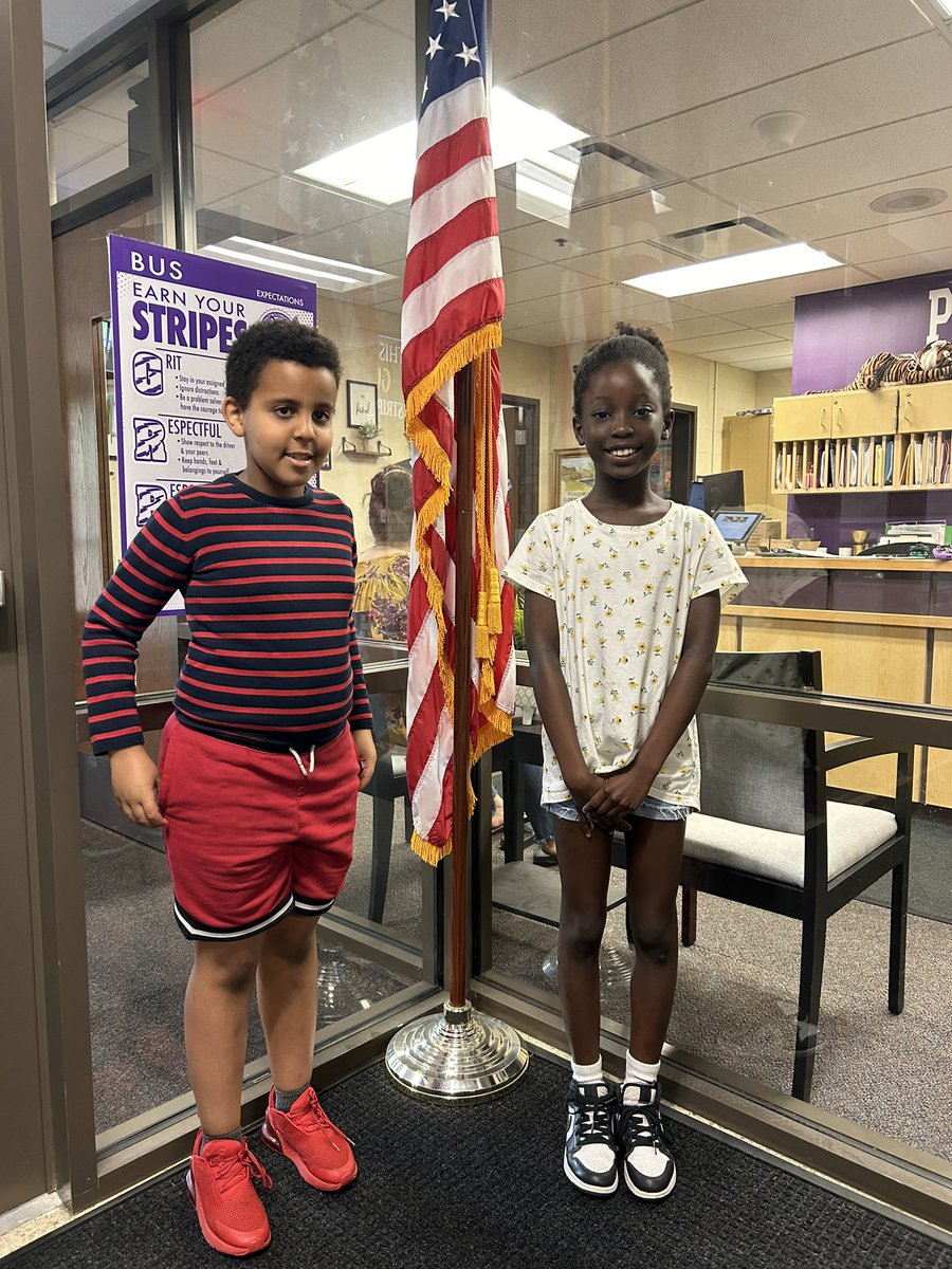 Congrats to our 3rd Grade PES spelling champion and runner up! Also shout out to all third grade participants! We are proud of you all! <a href="/PickeringtonES/">Pickerington Elementary</a> <a href="/PLSD/">Pickerington Schools</a>