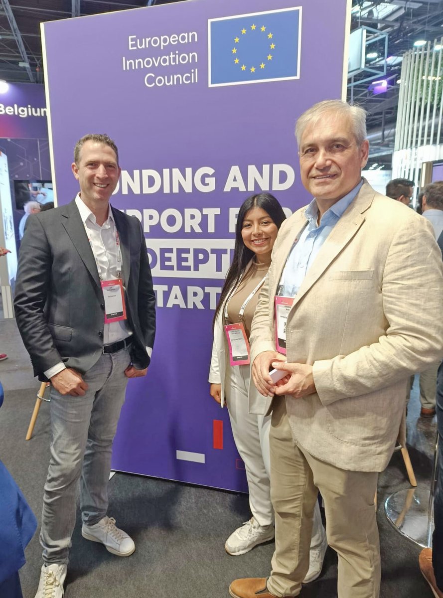 ✨We continue at #VivaTech2024, proudly representing PhysioMRI within the European Commission, European Innovation Council, and EISMEA space. 

Recognized as one of the top five tech projects in the EU, we’re making strides in medical advancements.