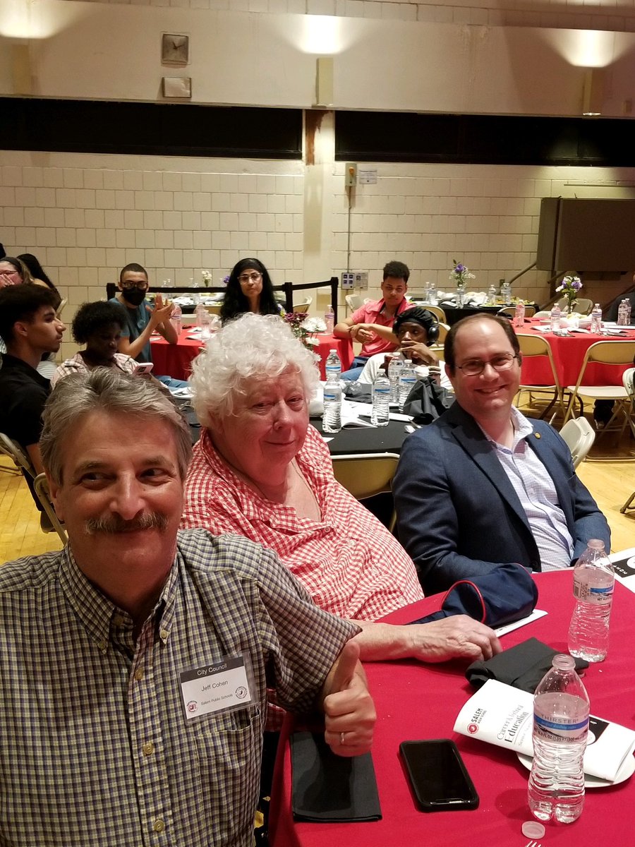 The recognitions <a href="/SHS_CTE_/">Salem High School CTE</a> students received last night were a capstone to the journey they’ve been on over these last few years - &amp; also symbolic of the journey that’s still ahead of them. The achievements they earned from <a href="/SalemSchoolsk12/">Salem Public Schools</a> CTE a 1st step on that path. Congrats!