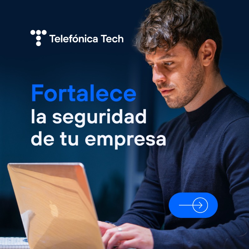 TelefonicaTech's tweet photo. 💼 Descubre el Informe SIA Essentials 2023 de Telefonica Tech: analizamos el panorama de ciberamenazas y su impacto en los negocios.
Ofrecemos soluciones avanzadas para proteger a los usuarios en movilidad frente a #malware, #phishing y #ransomware. 🚀
#DoItWithCyberSecurity