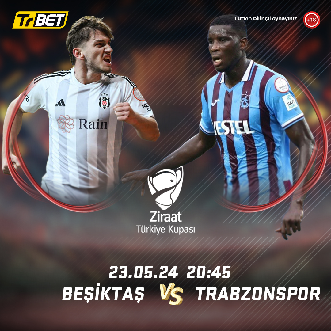 🏆Ziraat Türkiye Kupası finalinde Beşiktaş ile Trabzonspor karşı karşıya geliyor. ➡️ŞİMDİ OYNA🔗bit.ly/sporsayfasi