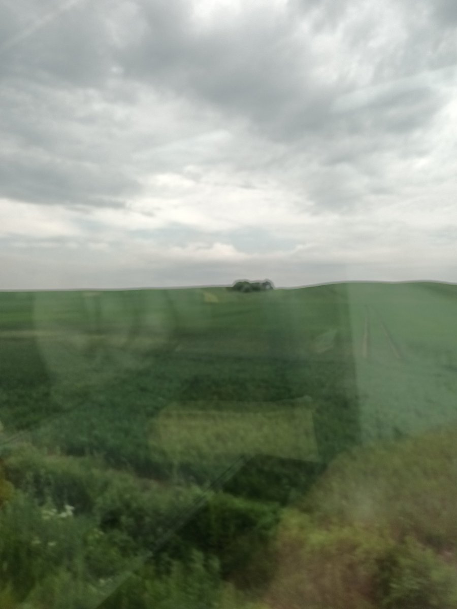 På vej til @Naturmodet i Hirtshals, og det her har været udsigten det meste af vejen.