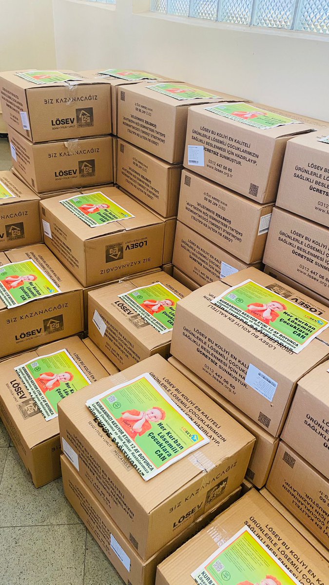 LÖSEV olarak 81 ilde dağıtımlarımızla desteklerimizi iletiyoruz
#MutluEt