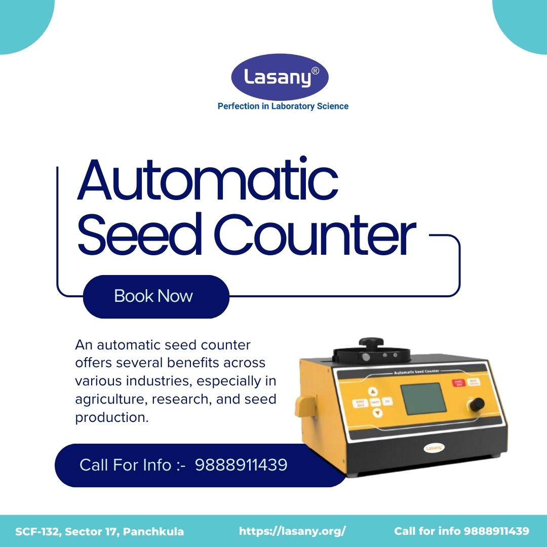 Lasany International is a leading supplier of automatic seed counters in India #spectrophotometer #trending #export #business #lasany #exportimport #biotechnologyscience #biotechnology #science #research #laboratory #pharmacy #LaboratoryEquipments #MedicalProducts #biologylab