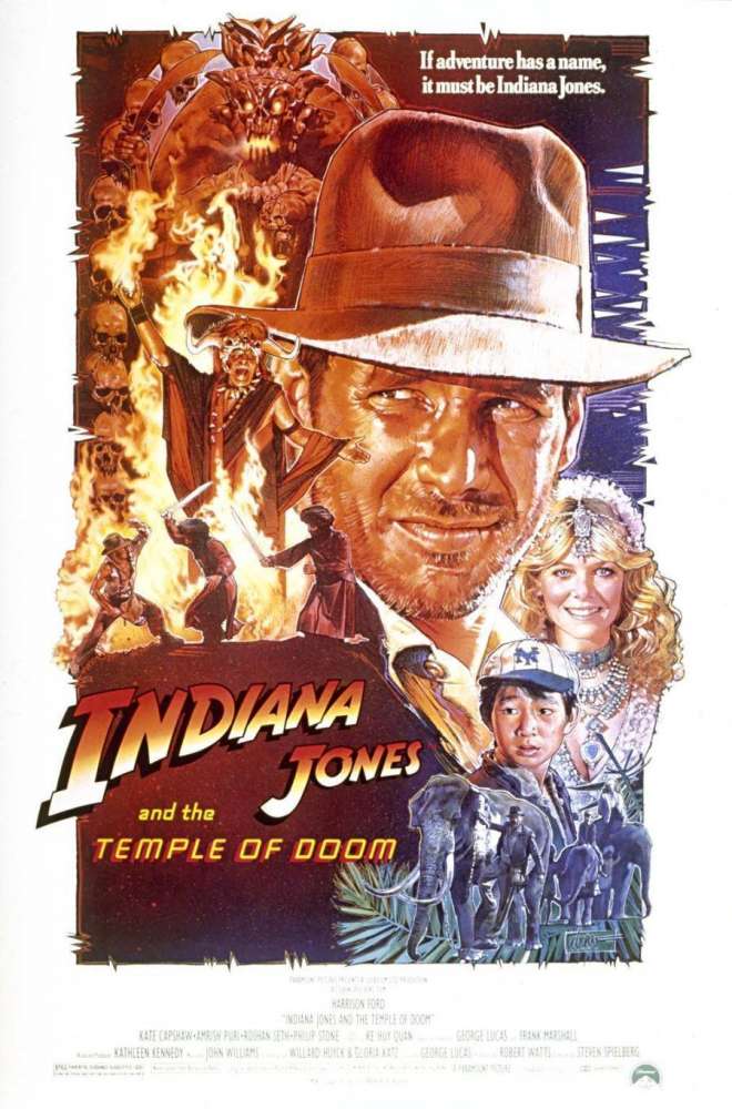 Indiana Jones and the Temple of Doom was released on this day 40 years ago (1984). #HarrisonFord #KateCapshaw - #StevenSpielberg mymoviepicker.com/film/indiana-j…