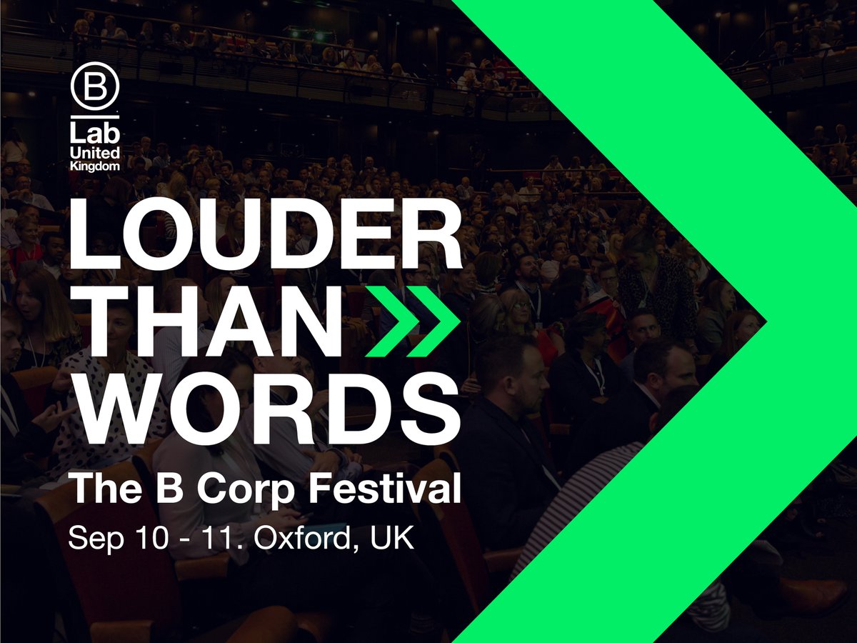Are you attending The #BCorp Festival: Louder Than Words in September? Find out more about the fringe sessions and grab your ticket (powered by Ticket Tailor!) ➡ festival.bcorporation.uk/agenda/ @BCorpUK @BCorporation #TicketTailor