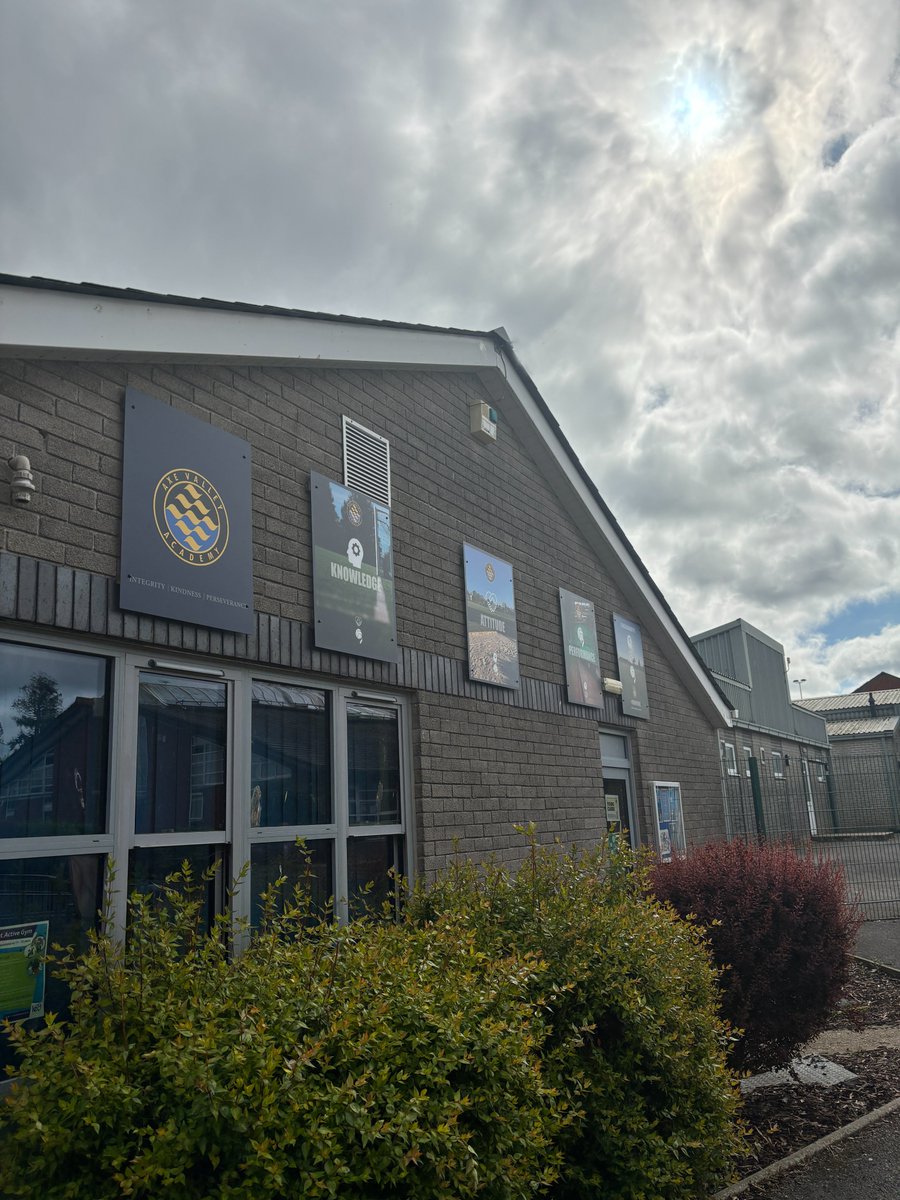 AxeAcademy's tweet photo. We are delighted to show off our PE department branding which in turn shows off our beautiful school sports facilities. Do take a look on our Open Day and Evening. A five year aspirational journey awaits @AxeAcademy #weareava #lookatusnow! #headhearthands @AxeAcademyPE https://t.co/sd8tTliBbZ