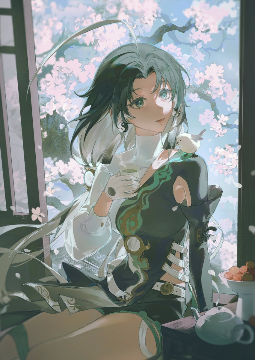 Come with the rising tide. Rest time = tea time!
#WutheringWaves #WuWafanart