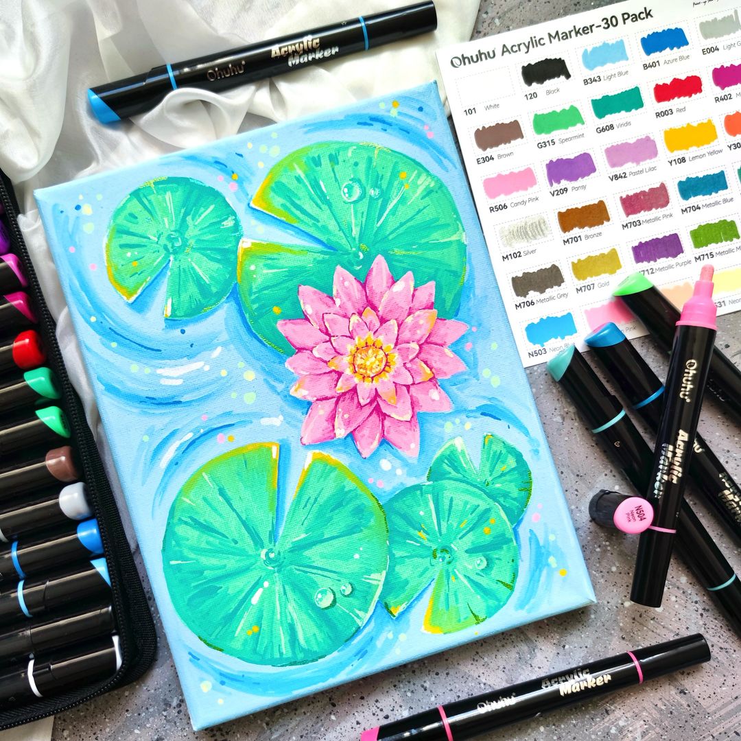 Check out this beautiful illustration by luckycarrot_art（IG）using Ohuhu Acrylic Markers on canvas. 🌸🎨

✨Now 𝗚𝗲𝘁 𝟯𝟬-𝗰𝗼𝗹𝗼𝗿 𝗢𝗵𝘂𝗵𝘂 𝗔𝗰𝗿𝘆𝗹𝗶𝗰 𝗠𝗮𝗿𝗸𝗲𝗿𝘀 𝗳𝗼𝗿 𝗼𝗻𝗹𝘆 $𝟮𝟵.𝟵𝟵 (𝗿𝗲𝗴𝘂𝗹𝗮𝗿 𝗽𝗿𝗶𝗰𝗲 $𝟯𝟰.𝟵𝟵) 𝘂𝗻𝘁𝗶𝗹 𝗠𝗮𝘆 𝟮𝟵𝘁𝗵! 

#Ohuhu
