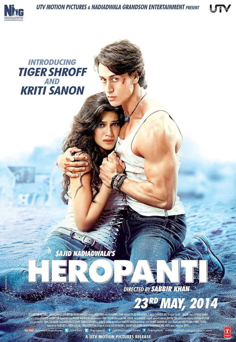 It’s been a decade for @iTIGERSHROFF & @kritisanon in the film industry Their debut film #Heropanti completes 10 years today Or we should say 10 years to the meme worthy ‘Choti Bachhi Ho Kya?’ dialogue 😄