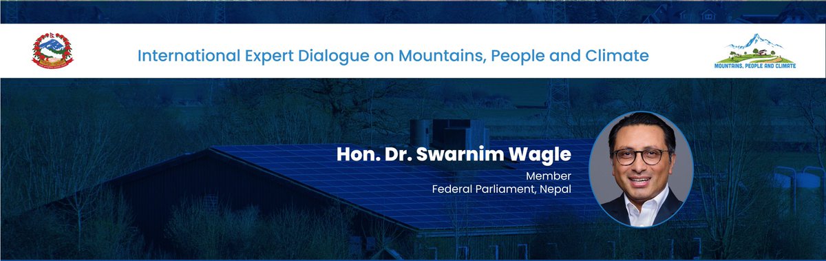 Int. Expert Dialogue on Mountains, People &Climate tweet media