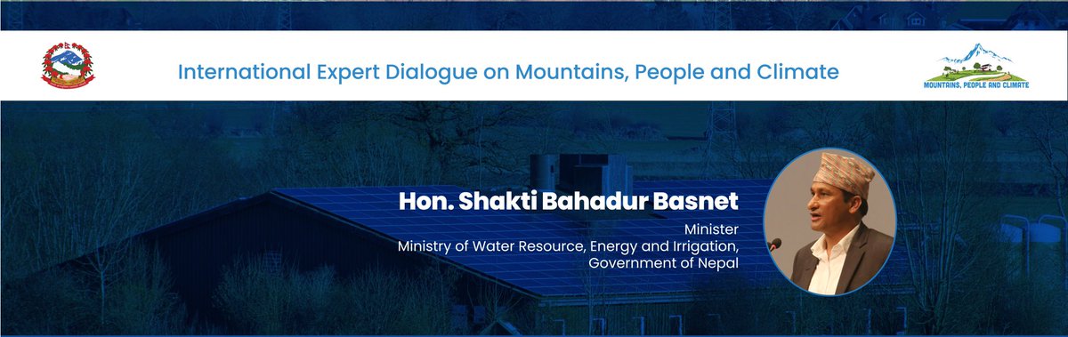 Int. Expert Dialogue on Mountains, People &Climate tweet media