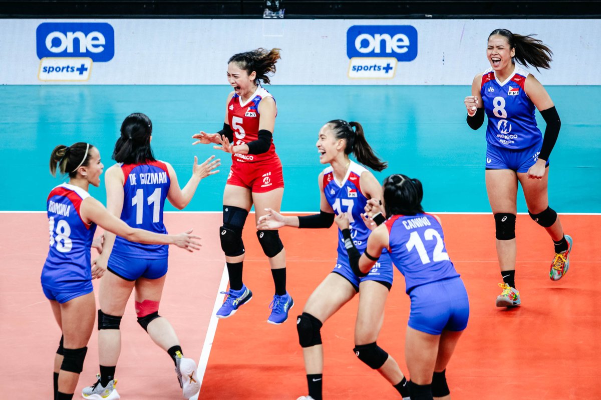 volleyball_phi's tweet photo. #AlasPilipinas Women's Volleyball team takes first win in the 2024 #AVCChallengeCup For Women after defeating Australia in four sets. Congratulations, Alas Pilipinas! 🇵🇭 https://t.co/kAEQ2ahVep