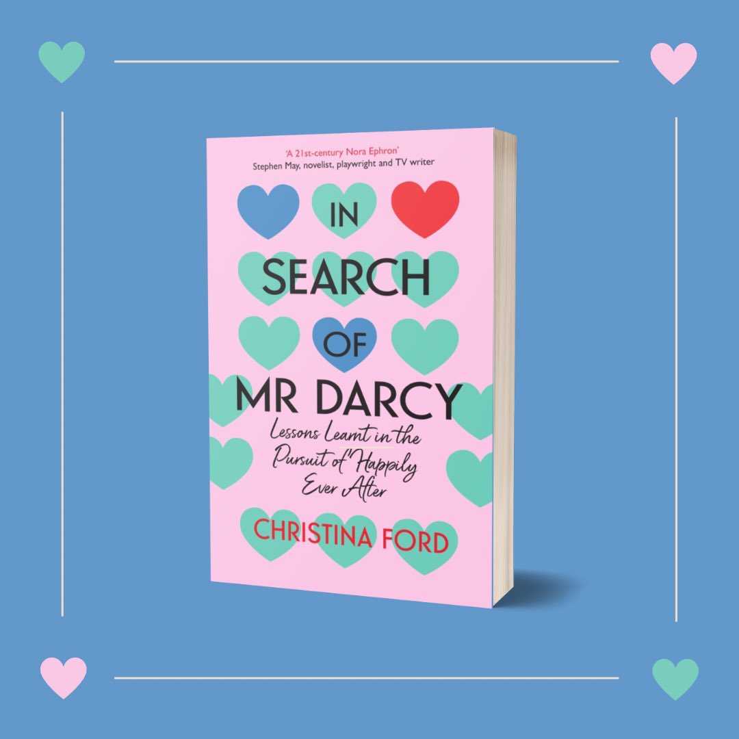 Lessons learnt in the pursuit of Happily Ever After, In Search of Mr Darcy by Christina Ford is published TODAY in paperback with @iconbooks! iconbooks.com/ib-title/in-se…