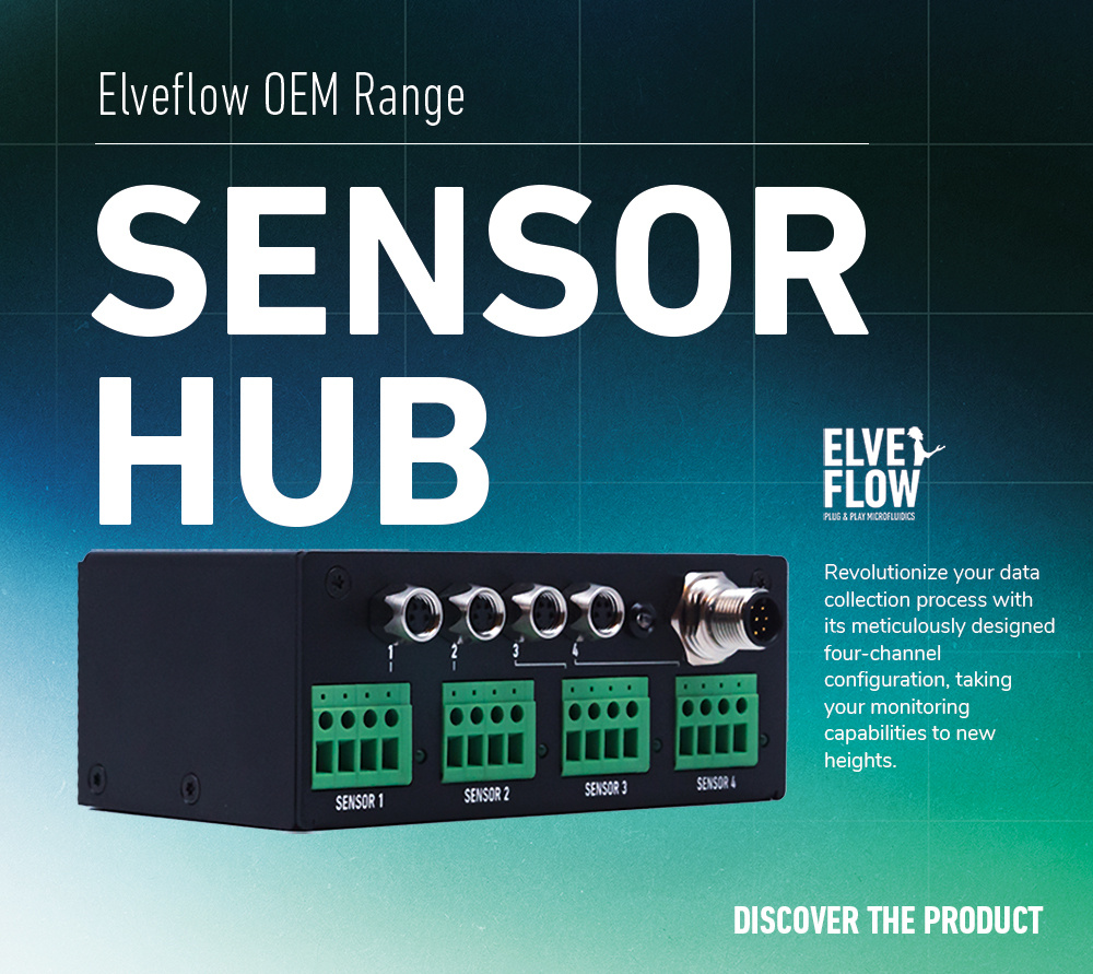 OEM Sensor Hub takes data collection to the next level with its four-channel configuration for precise monitoring. It seamlessly connects with various sensors ensuring top-notch compatibility. Experience it in 3D: 😎 👉 eu1.hubs.ly/H09fhdL0 #SensorHub #Microfluidics #OEM