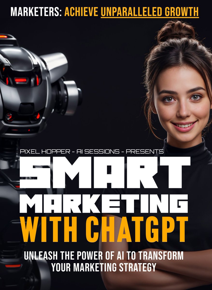 Thanks for tuning into #AISessions! Ready to take your marketing to the next level with #ChatGPT? Don’t forget to grab your FREE guide at Promptjuicer.com/freeguide and start implementing cutting-edge AI tools today! 📚💡 #FreeResource #DigitalMarketingTips