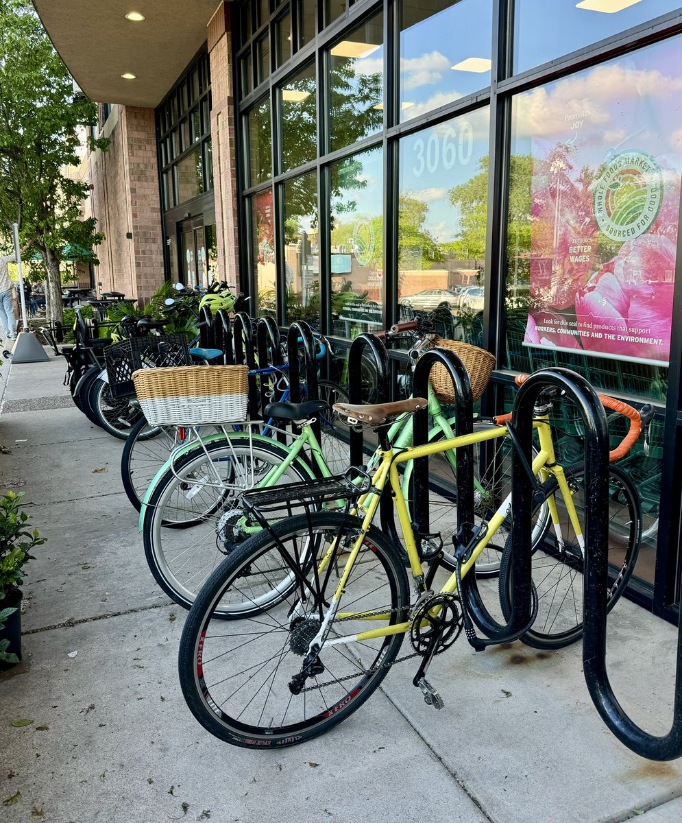 Does your grocery store look like this? 

If not, it’s not because bikes universally can’t be used for groceries. 

It’s probably one or both:
1) zoning created large distances between housing & stores.
2) the streets between housing & the store are unsafe for biking.

1/2