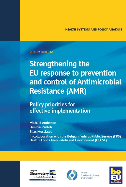 New policy brief from @OBShealth strengthening the EU response to prevention and control of Antimicrobial Resistance bit.ly/44STC3Q
