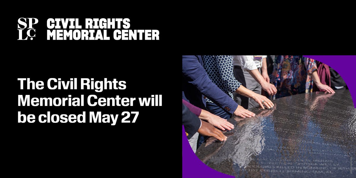 🔔 The @CivilRightsCntr will be closed May 27. In the meantime, follow the 🔗 to download the #CRMC app and be your own guide during an interactive virtual tour: bit.ly/373KWOj