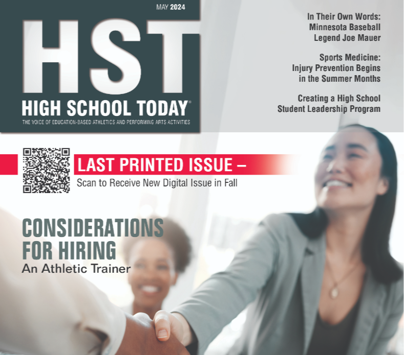 Read latest @NFHS_Org May issue 'High School Today' bit.ly/3WQHDSc