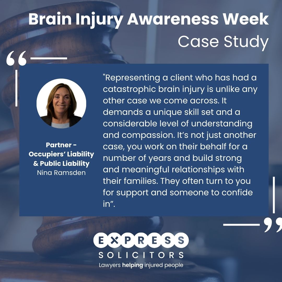 To mark Brain Injury Week ‘A Life Re-written’, we share the inspiring story of Scott, a young man who suffered a catastrophic brain injury. To read the article please visit expresssolicitors.co.uk/personal-injur…  #ABIWeek #BrainInjuryAwareness #BrainInjury