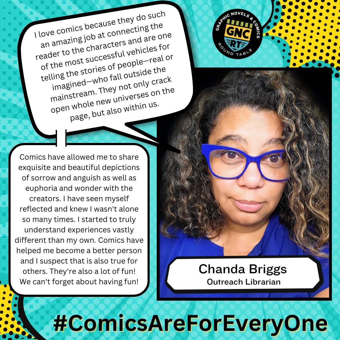 'I love comics... They not only crack open whole new universes on the page, but also within us.' 🌌 

Wanna share why you ❤️ comics? Fill out our form: bit.ly/ComicsR4Everyo…

#ComicsAreForEveryOne