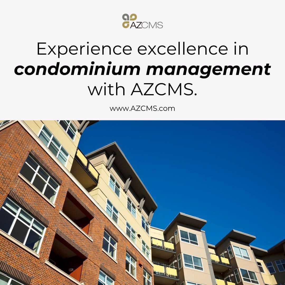 From financial stewardship to seamless operations, trust us to elevate your condo community to new heights. 🏙️🌇
◦
◦
◦
◦
#AZCMS #communitymanagement #hoaadministration #hoamanagement #ScottsdaleAZ #HOA #homeownerassociations #hoaarizona #condomanagement #condominium