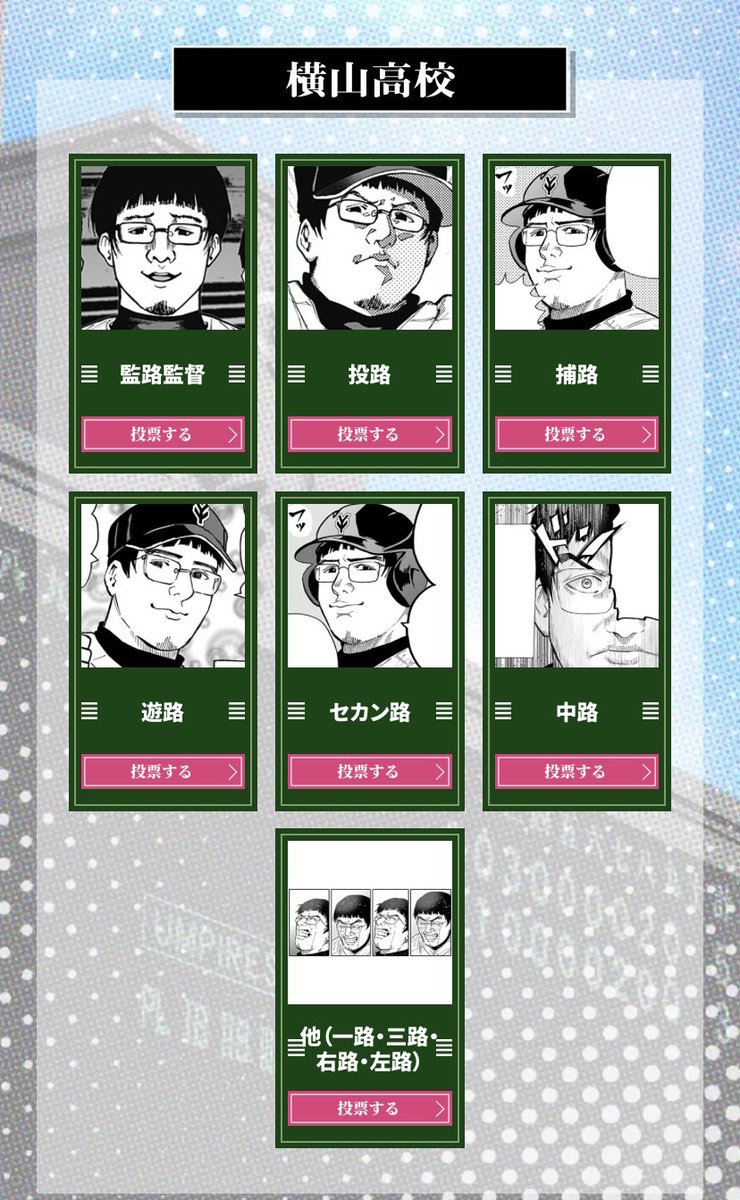 特にセカン路と中路で票が割れそうだなぁ #忘却バッテリー第2回人気投票