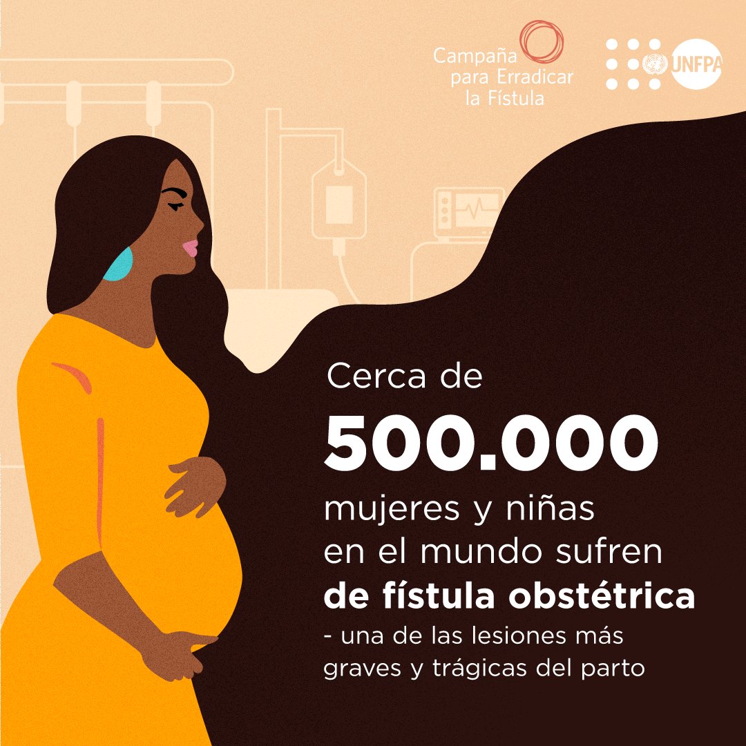 🚨 Casi medio millón de mujeres y niñas en el mundo sufren innecesariamente de fístula obstétrica y miles de nuevos casos ocurren anualmente. En el día contra la #FístulaObstétrica conoce cómo trabajamos para acabar con ella: unf.pa/3WR31GV