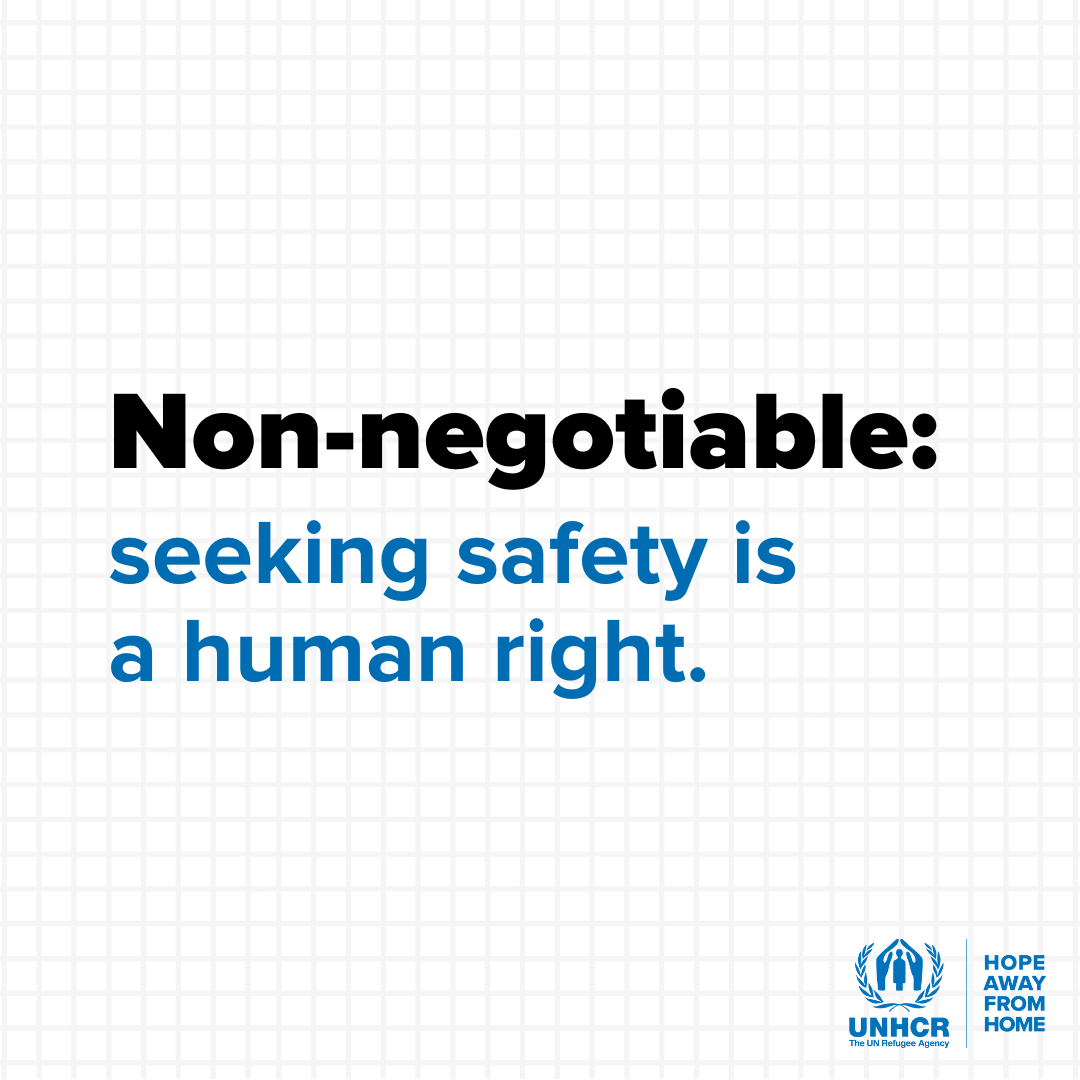 No matter where you come from, the right to seek asylum is universal. #HopeAwayFromHome