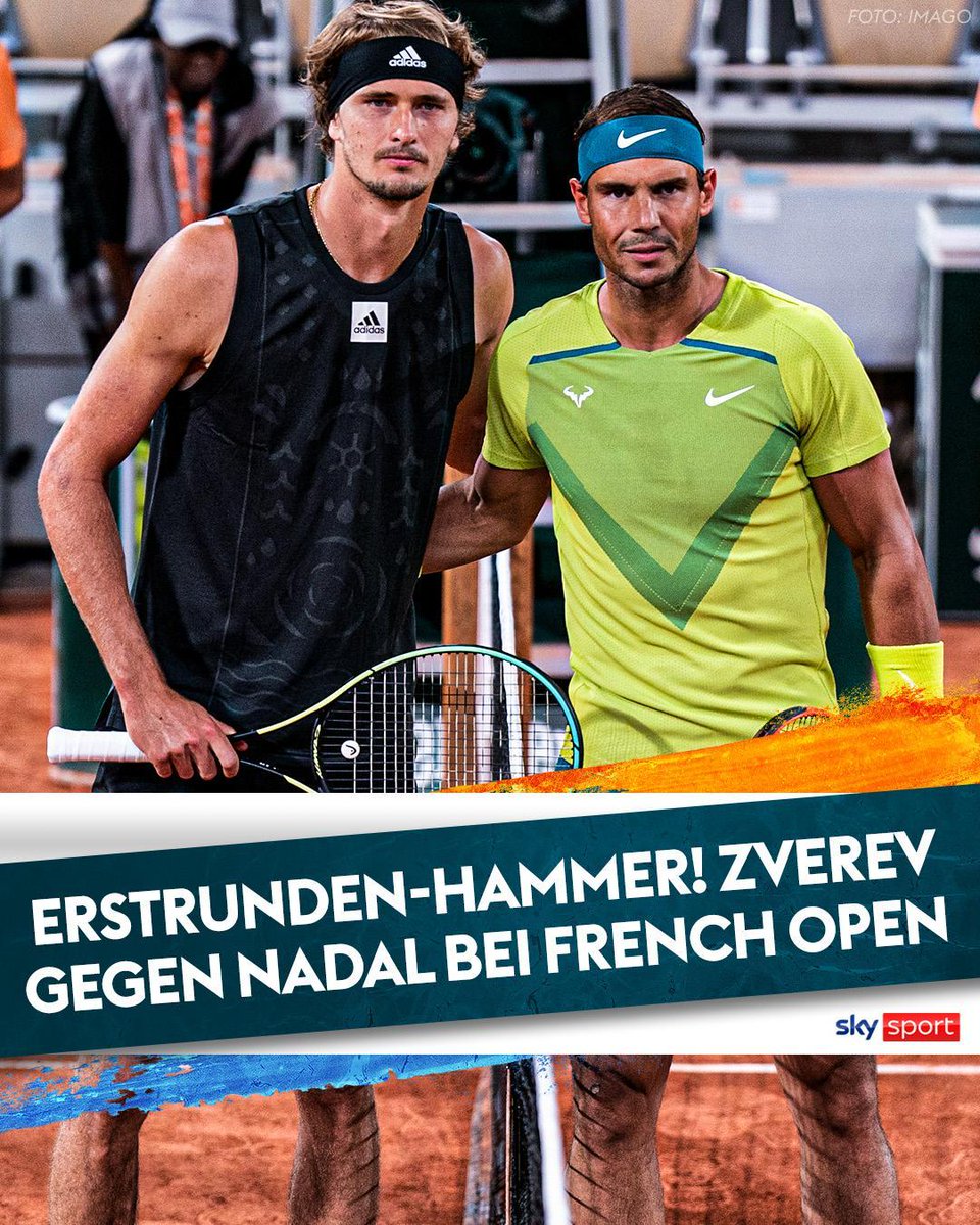 Der Olympiasieger gegen den Sandplatzkönig: Bereits in der ersten Runde der French Open trifft Alexander Zverev auf Rafael Nadal.🔥🎾

#skytennis #tennis