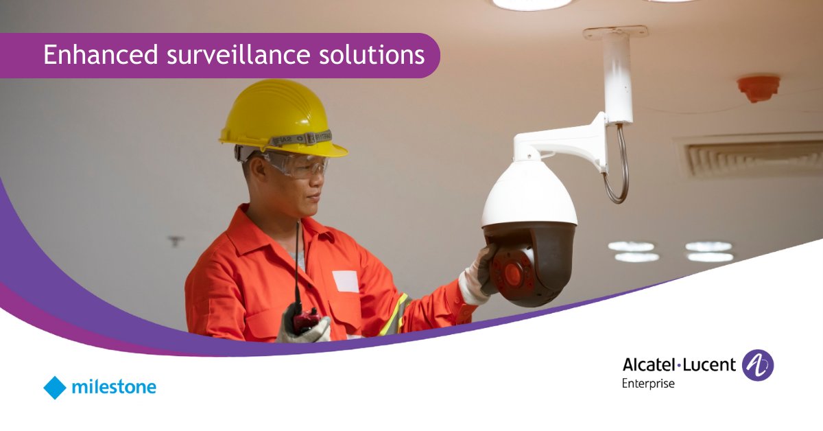 Stay ahead with innovative solutions and experience seamless network operations with ALE's OmniSwitch Milestone Plugin. Seamlessly integrate with Milestone XProtect® VMS for efficient surveillance and network security. ow.ly/NXee50RN2eA #WhereEverythingConnects